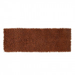 Brown Solid Shaggy Anti-Skid Runner